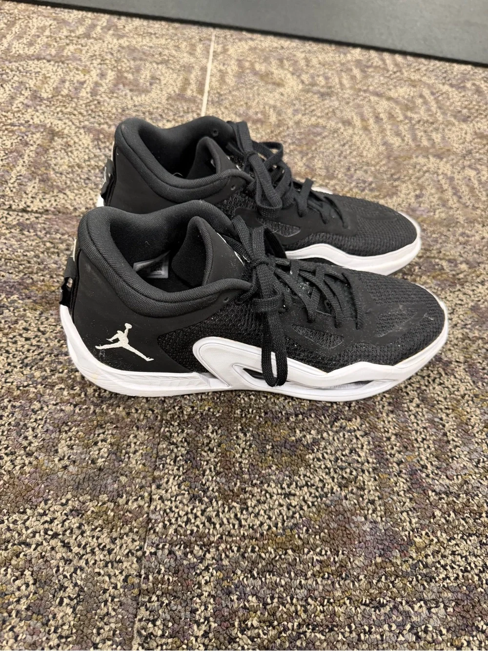 Jordan Stay Loyal 3 Men’s Basketball Shoes Black White Size 12.5 FB2863-001